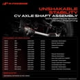 thumbnail image 2 of A-Premium CV Axle Shaft Assembly Compatible with BMW 135i 325xi 328i 2008-2013 328i xDrive 330i 330xi 335i xDrive Rear Driver Side, 2 of 10