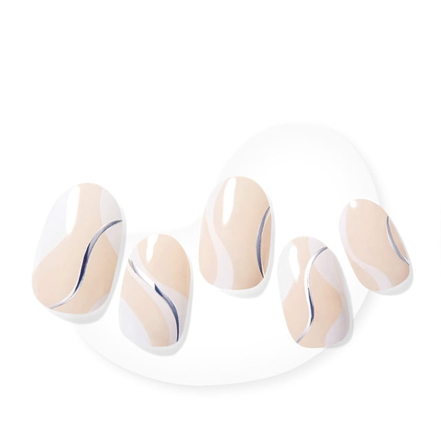 Tiras de uñas Dashing Diva Glaze Wavy Gravy 34 Salon Quality