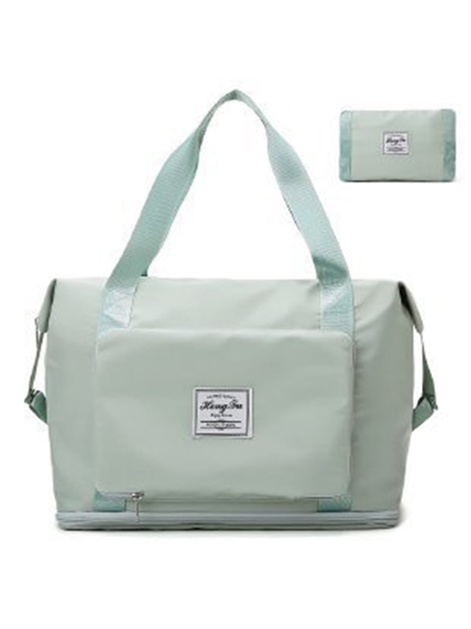 Fashnice Women Gym Bags Large Capacity Weekender Luggage Multi Pockets