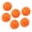 Orange, variant on Nieyigj 6 Pcs Tennis Racket Damper Silicone Shock Absorber Tennis Ball Shaped Vibration Dampeners Orange