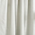 thumbnail image 2 of Martha Stewart Bedford Woven Plaid Curtain Panel Pair, Cloud, Back Tab, Blackout, Indoor, Lined, Adult, 2 Piece Set, 50" x 95", 2 of 5