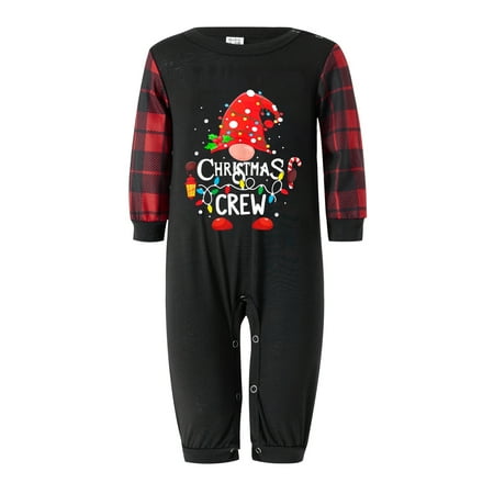 

Christmas Family Pajamas Matching Set Long Sleeve Tops and Pants Parent-Child Xmas Sleepwear
