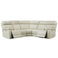 thumbnail image 4 of 105" Leather Reclining Sectional, 2 Power Recliners, Adjustable Lumbar Support & Headrest, Zero Gravity, 4 of 8