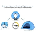 thumbnail image 5 of Hvmvliv Camping Tent Blue Instant Automatic Poped Up 2-Person Lightweight Portable Windproof for Outdoor Backpacking & Family Travel, 5 of 6