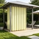 thumbnail image 2 of Lekihaqq Eva Waterproof Outdoor Curtain Solid Color Patio Privacy Shade Windproof Sun Block Ranch Porch Balcony Pergola, 2 of 7