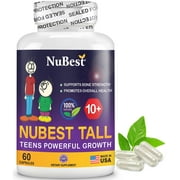 NuBest Tall 10+, Advanced Growth Formula, Bone Strength Support, for Children (10+) and Teens Who Drink Milk Daily