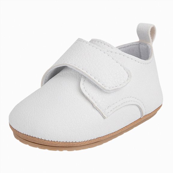 Yindaity Baby Sneakers 12-18 Months Baby Shoes Boys Girls Infant Sneakers Non-Slip Soft Rubber Sole Toddler Crib First Walker Lightweight Shoes(White,Size3.5)