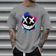 thumbnail image 4 of Camisetas de Cuello de la Tripulación de los Hombres de la Moda de Verano Casual Cuello Redondo Impreso Superior, Secado Rápido Camisa Transpirable para Deportes, 4 of 4