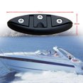 thumbnail image 4 of Veleros de Nailon de 130 Mm, Abatible Hacia Arriba, Plegable, , Montaje Empotrado Marino Sunnimix Taco de tracción plegable abatible, 4 of 8