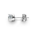 thumbnail image 2 of 1/4ct Single Natural Diamond Single Stud 14K White Gold, 2 of 2