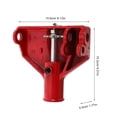 thumbnail image 2 of WEUVEB Componente Gland Para Hidráulico 3 Ton Rojo Resistente Para Equipos De Reparación, 2 of 6