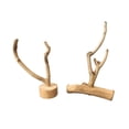 thumbnail image 1 of Inteprter 2 uds adornos de ramas de Natural decoración artesanal de hecha a mano para el hogar Hotel Oficina Decoración del hogar Inteprter HA036735-00, 1 of 6