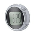 thumbnail image 1 of Reloj digital para moto, universal impermeable adhesivo en el manillar de Negro, 1 of 8