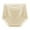 Beige, variant on Ohufall Women's Cotton Underwear Sexy Solid Color Lace High Waist Tummy Control Shapewear Panty Lightweight Breathable Hip Lift Brief