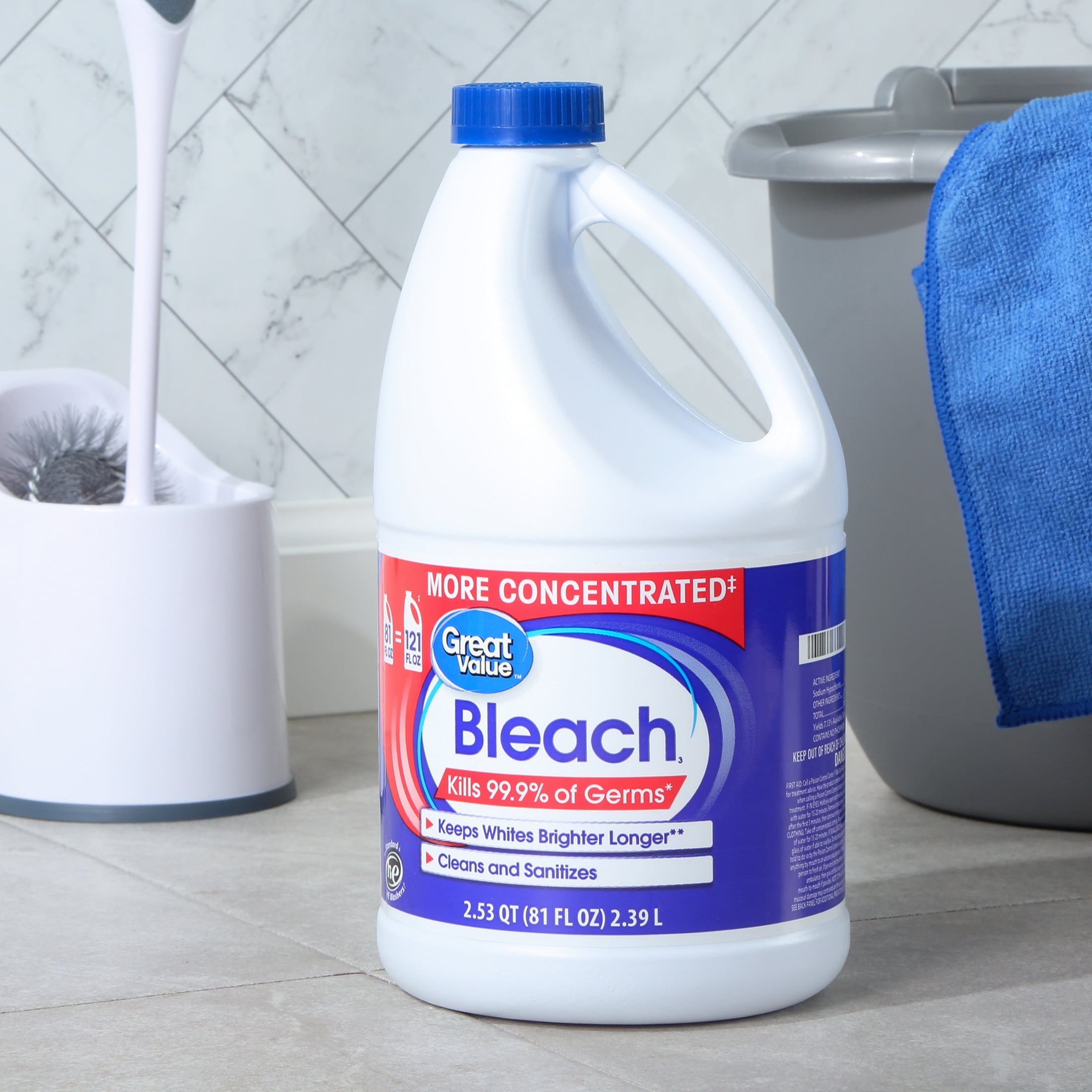 Great Value All Purpose Cleaner with Bleach, 64 fl oz