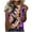 A202 Purple, variant on Cadancy Mardi Gras T Shirts for Women Funny Holiday Grraphic Crewneck Short Sleeve Blouse Rave Party Trendy Carnival Tops Casual Loose Outfits