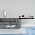 thumbnail image 2 of Escultura de pingüino, estatua de animal de resina de metal, adorno de mesa, escultura de pared, artesanía única hecha a mano, adecuada para dormitori, 2 of 8