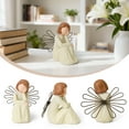 thumbnail image 4 of Comfort Angel Figurine, Sympathy & Memorial Gift for Loss, Spiritual Gifts Thinking of You, Resin Tabletop Home Decor for Mother’s Day, Housewarming, 4 of 8