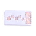 thumbnail image 3 of Uñas postizas NikouMX francesas naturales 24 piezas, 3 of 8