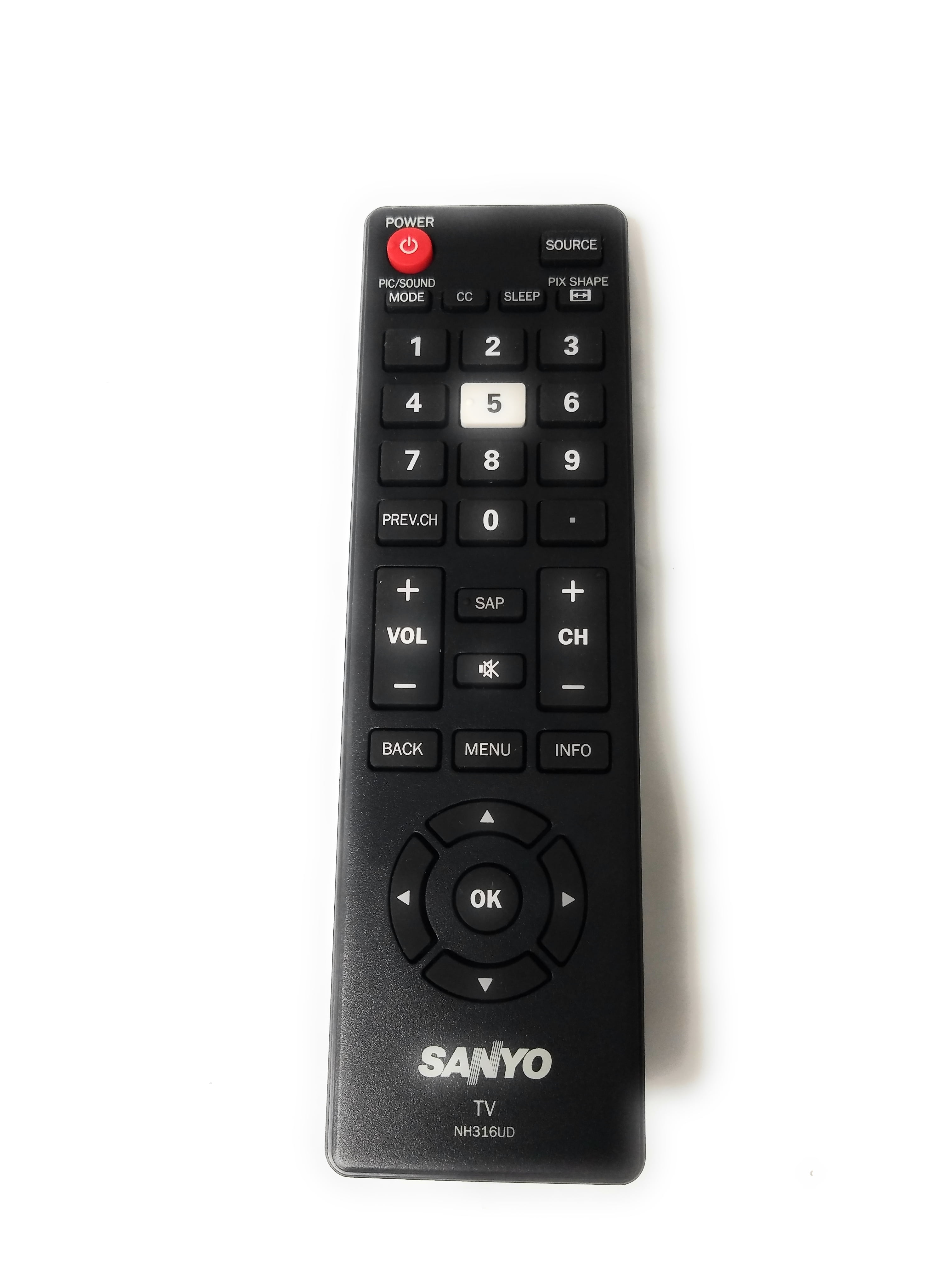 remote code for prizmo tv