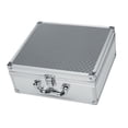 thumbnail image 3 of Estuche de Aluminio para Micrófono Almacenamiento de Carcasa Dura Estuche de Almacenamiento de Instrumentos Duradero Caja de Herramientas Forro de Esp Yuyangstore Estuche de transporte para micrófono, 3 of 8