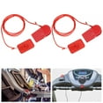 thumbnail image 2 of HURRISE 2 Pcs Interrupteur de Sécurité pour Machine de Course Serrure Magnétique Clé Accessoire Universel Clip Rectangulaire, Serrure pour Machine de Course, Interrupteur de Sécurité pour Tapis Roulants, 2 of 8