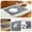 Dark gray, variant on Gaderth 3pcs Silicone Dish Drying Mat Set, Non-Slip Silicone Mat Easy Clean Drying Mat, Kitchen Draining Pad, Heat Resistant, Fast Drying Mat for Dishes, Utensils, Countertop Protection