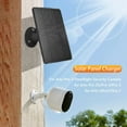 thumbnail image 2 of High Efficiency Solar Charging Panel For Arlo For Pro Security Cameras, 2 of 9