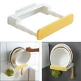 thumbnail image 6 of deevoka Wash Basin Storage Rack Retractable Wall Hanging Holder for Bathroom Bedroom Yellow, 6 of 9