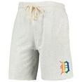 thumbnail image 2 of Men's Concepts Sport Oatmeal Detroit Tigers Mainstream Logo Terry Tri-Blend Shorts, 2 of 3