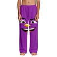 thumbnail image 4 of ATOGUTA Boy Lounge Pants Funny Graphic Sweatpants Athletic Sports Pants for Kids Size 4T-14, Purple, 4 of 5