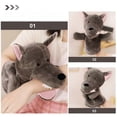 thumbnail image 3 of Storytelling Hand Puppet Cartoon Wolf Plush Toy for Kids Playing, 3 of 5