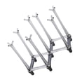 thumbnail image 4 of Hytrove Grey Foldable Glass Cup Storage Rack Breathable Kitchen Drain Holder for Glass Cups, 4 of 8