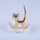 thumbnail image 5 of Plato de cerámica para joyería de plata Xiao Mao, estante de almacenamiento de joyería creativo, plato de almacenamiento de animales galvanizados, plato de gato para joyería de plata, 5 of 5