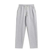 Women's High Waisted Casual Pants Solid Color Wide Leg Loose Fit Comfortable Trousers With Pockets For Daily Wear Spring Autumn Winter