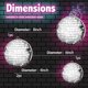 thumbnail image 4 of Disco Ball CHENGU, colgante grande, plateado, 20 cm, 15 cm, 10 cm, paquete de 4, 4 of 6