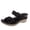 Black-2, variant on Orthopedic Wedge Sandals for Women Wide Width Arch Support Comfortable All Day Wear Cushioned Slip on Casual Platform Summer Walking Shoes Navy-4 Size 6