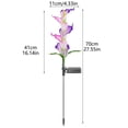 thumbnail image 3 of Tong Solar Powered Garden Decorative Lights Outdoor Stake Lamp For Patio Yard Walkway, 3 of 5