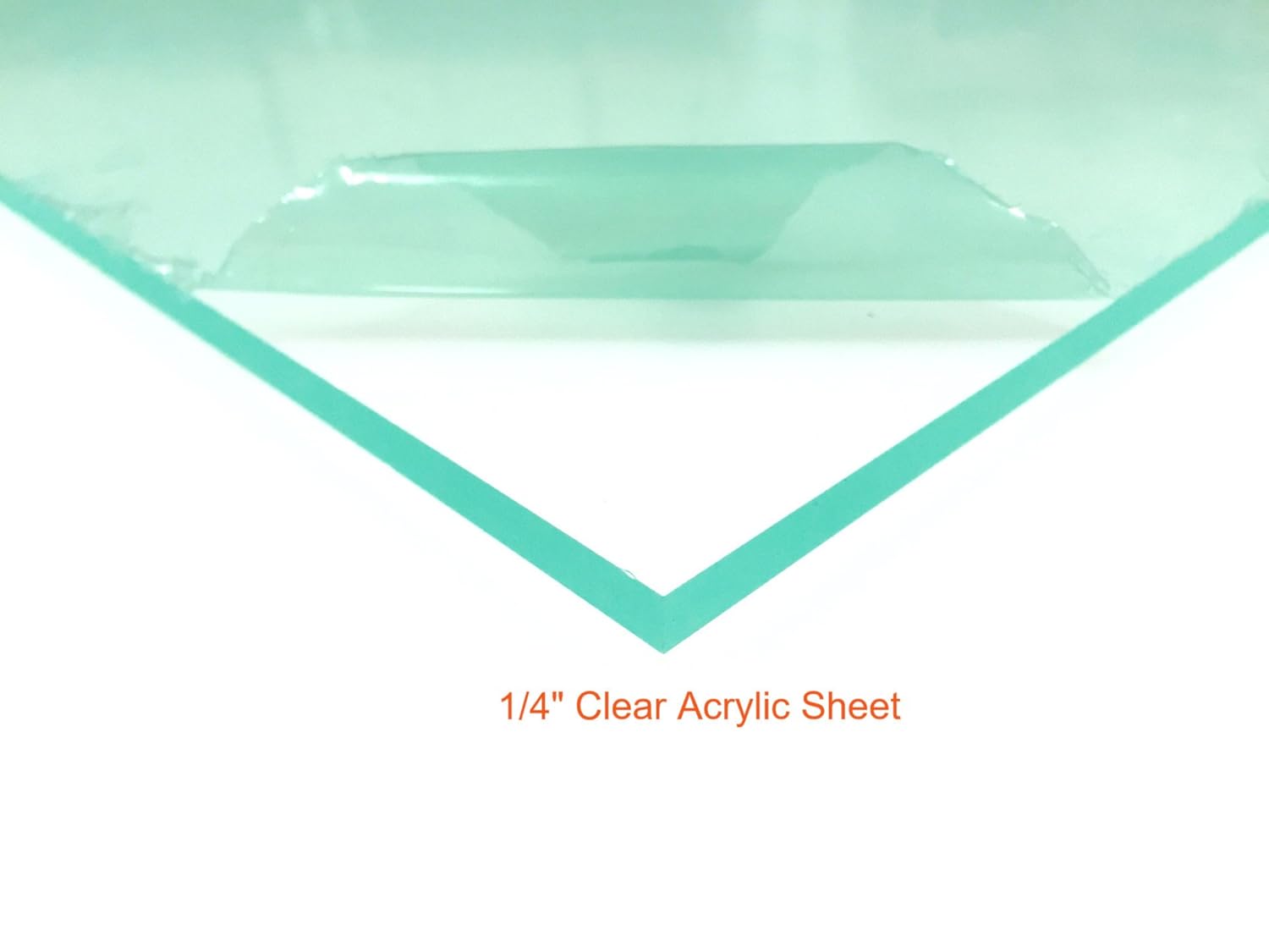 Generic Clear Polycarbonate Lexan Resin Sheet - 1/4" Thick X 24" X 48"