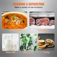 thumbnail image 6 of KFFKFF Electric Food Buffet Server 100W Glass Warming Tray 16.5" x 11", 6 of 9