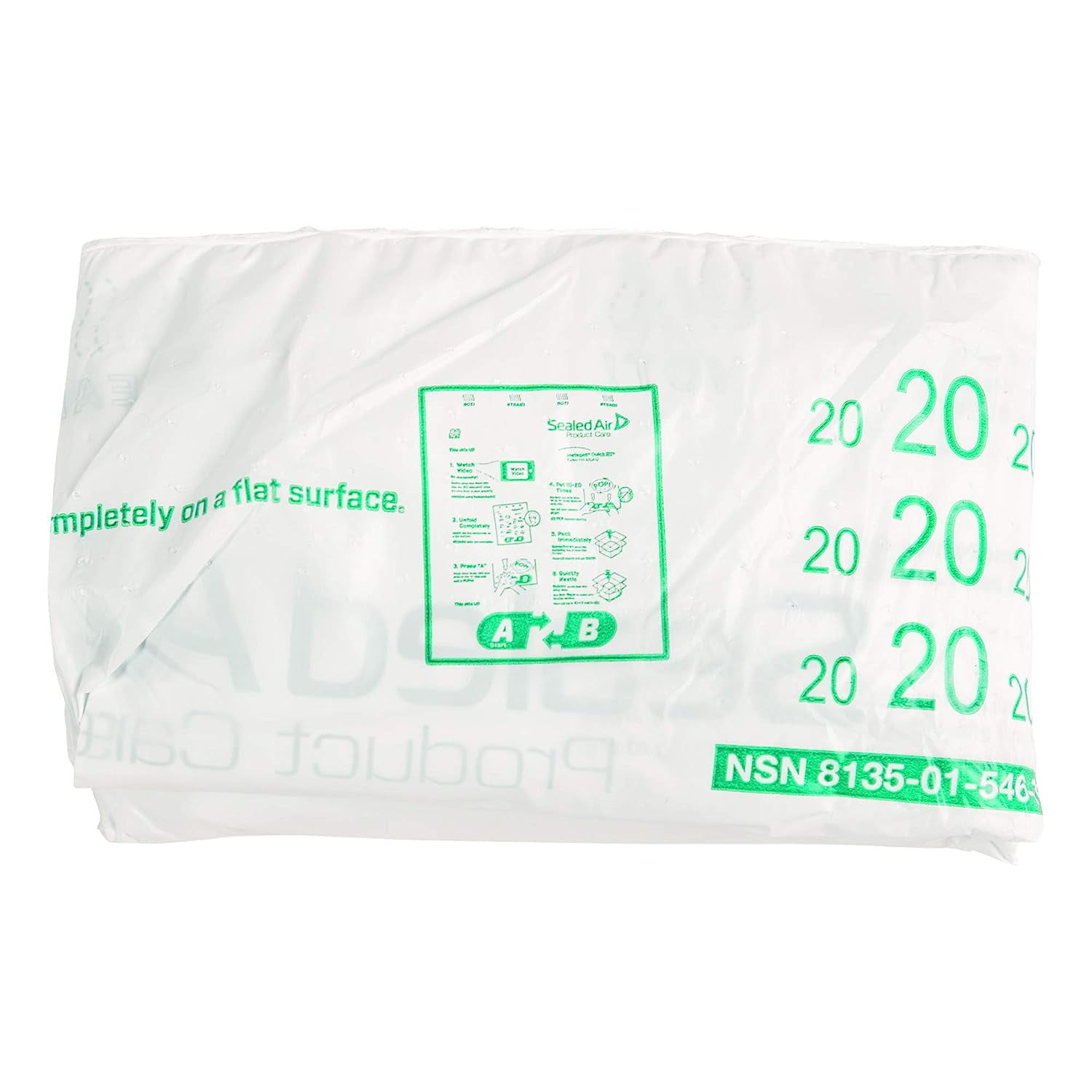 Sealed Air Instapak Quick RT #20 Heavy Duty Expandable Foam Bag, for  10″x10″x10″ Box, Pack of 36 – EmmPac Packaging