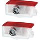 thumbnail image 1 of Luz LED para proyector de automóvil, luz de bienvenida para puerta de automóvil, logotipo de bienvenida LED para automóvil compatible con ABCE GL G GLC GLC GLS ML M Clase W246 W176 W205 W212 W213 - Pa, 1 of 5