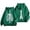 Dark Green, variant on Halloween Sweatshirt for Women Zip Up Hoodie Oversized Streetwear Skeleton Graphic Pullover Casual Sweatshirt Outerwear for Daily Leisure Green S