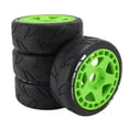 thumbnail image 4 of 4PCS RC Wheel Tires, 17mm Rugged Plastic for 1/8 Scale RC Vehicles with Easy Installation for On Road Off Road, 4 of 7