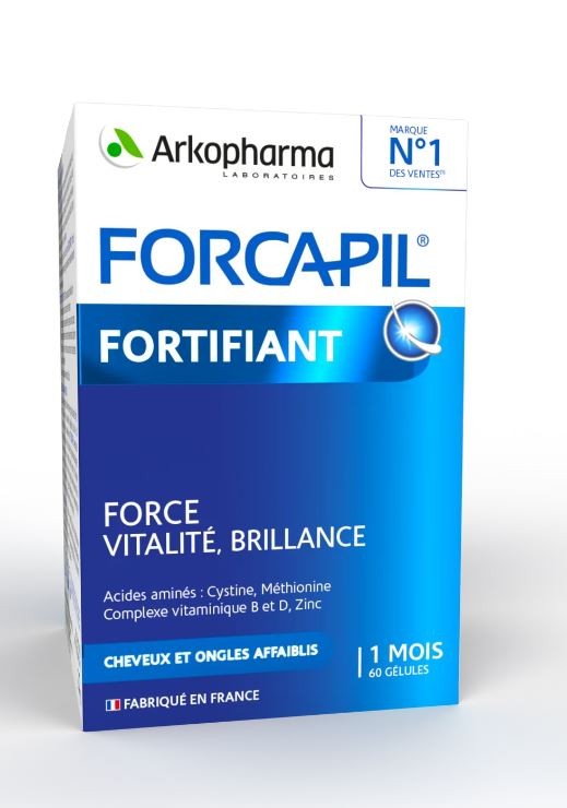 Forcapil Arkopharma Fortifying Keratin Shampoo 200 Ml Mit Provitamin B5 – 2er Pack Für Kräftiges Haar