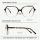 thumbnail image 2 of Gafas de bloqueo de luz azul miyya de gran tamaño para mujer, 2 of 6