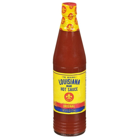 Louisiana The Original Hot Sauce, 6 oz pack of 2 - Authentic Cajun Flavor for Every Occasion, Hot Sauce, Louisiana Hot Sauce, Spicy Sauce, Cajun Sauce