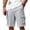 Gray, variant on DagobertNiko Cargo Shorts for Men Elastic Waist Drawstring Shorts Quick Dry Loose Fitted Summer Shorts with Pockets