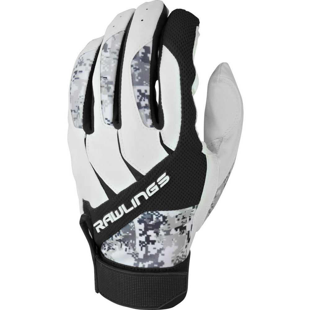 Rawlings Adult DigiCamo Baseball Batting Gloves BG355