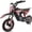 Red, variant on TOKTOO 36V Electric Dirt Bike for Kids, 300W Electric Motorcycle Bike for Boys Girls Aged 6-12Y, Ride on Motorcycle, 3-Speed Adjustable Up to 15.5 MPH,13.7 Miles Long Range, 3 Light Modes, Blue